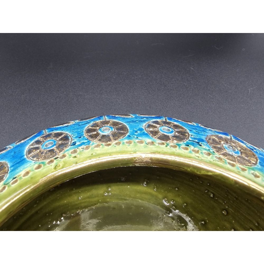 1960s‎ Aldo Londi Bitossi Rosenthal Netter Ashtray Floral Italy - Picture 2 of 9